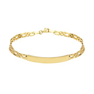 Songa Antonio - Bracciale Targa - Oro Giallo