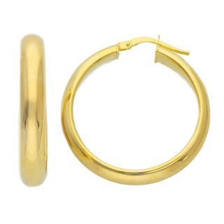 Songa Antonio - Orecchini Cerchio - Oro Giallo - 9 Ct