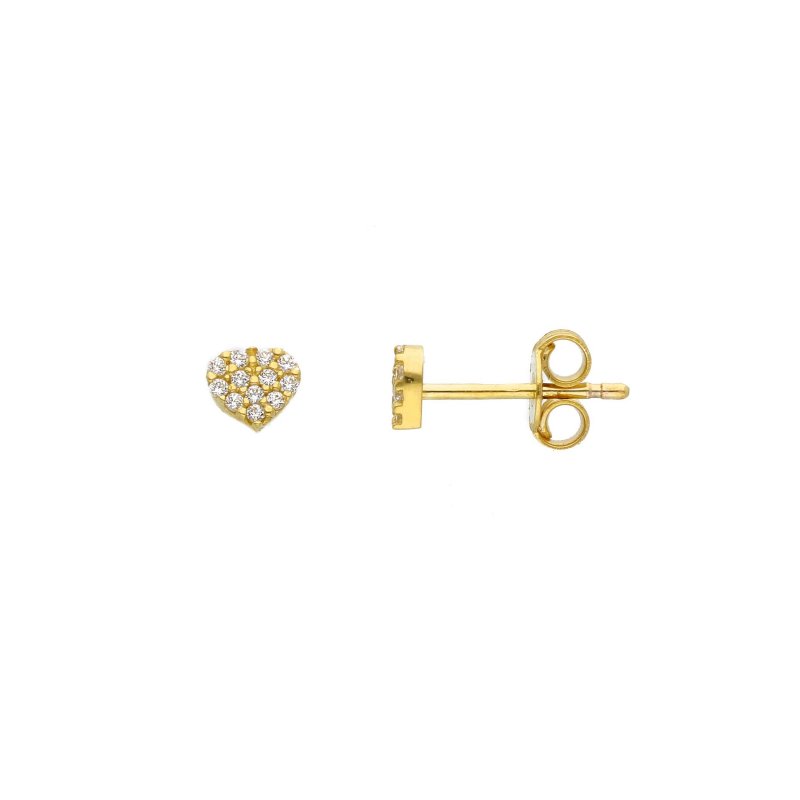 Songa Antonio - Orecchini Lobo - Oro Giallo 9 Ct