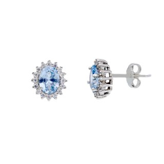 Songa Antonio - Orecchini Lobo - Oro Bianco - 9 Ct