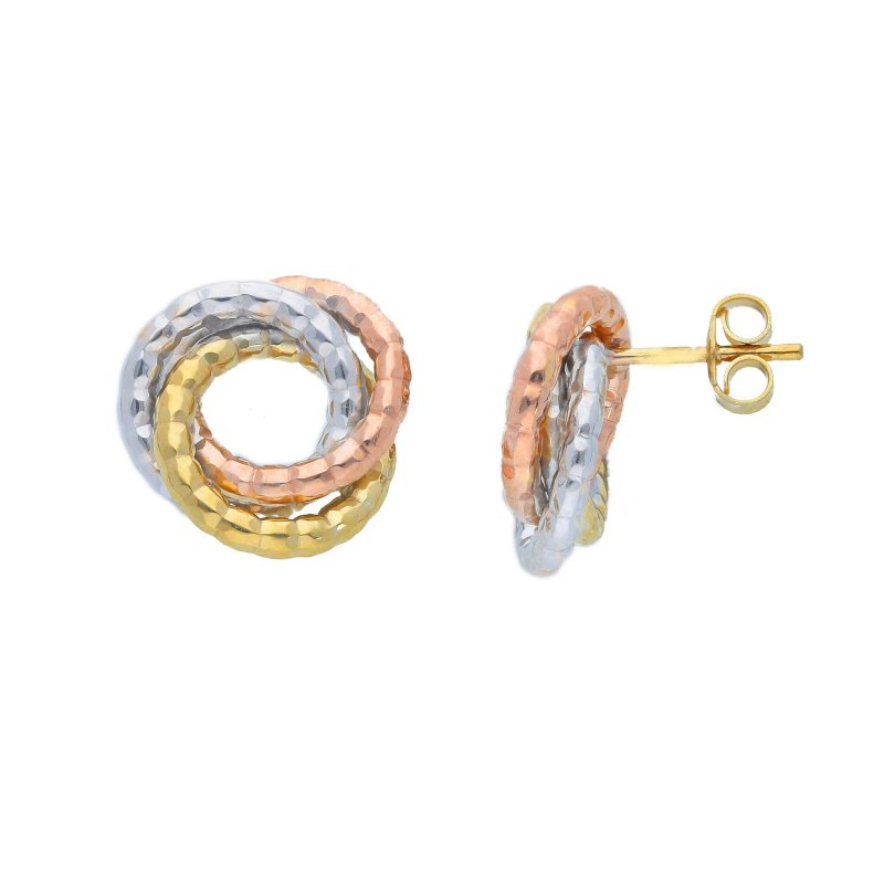 Songa Antonio - Orecchini Lobo - Oro Tre Colori
