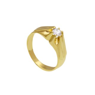 Songa Antonio - Anello Solitario - Oro Giallo