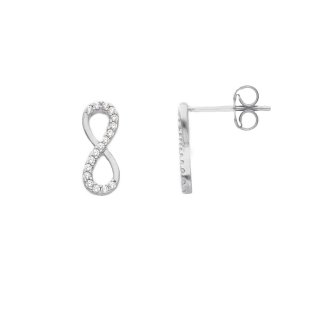 Songa Antonio - Orecchini Lobo - Oro Bianco - 9 Ct