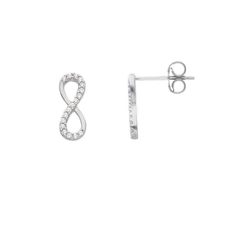 Songa Antonio - Orecchini Lobo - Oro Bianco - 9 Ct
