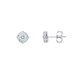 Songa Antonio - Orecchini Lobo - Oro Bianco - 9 Ct