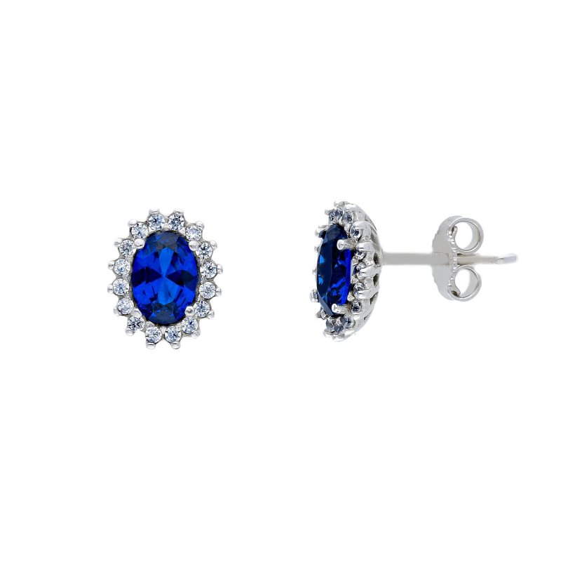 Songa Antonio - Orecchini Lobo - Oro Bianco - 9 Ct