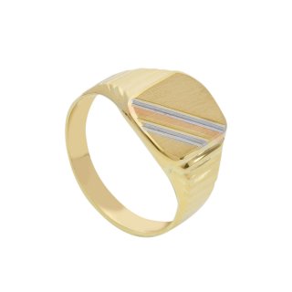 Songa Antonio - Anello Chevalier - Oro Tre Colori