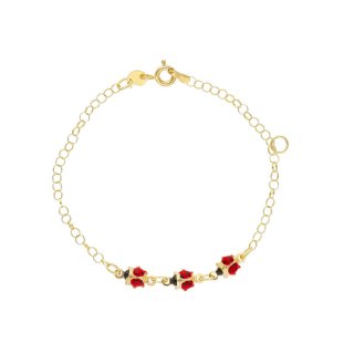 Songa Antonio - Bracciale Baby - Oro E Smalto