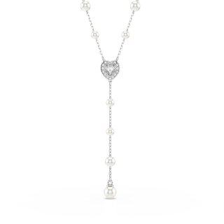 Swarovski - Collana Ariana Grande - Cristallo - Bianco