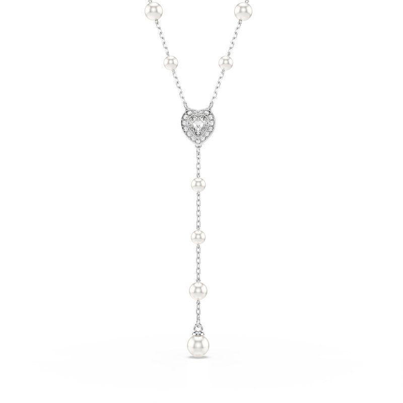 Swarovski - Collana Ariana Grande - Cristallo - Bianco