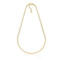 Collana In Argento Dorato Herringbone