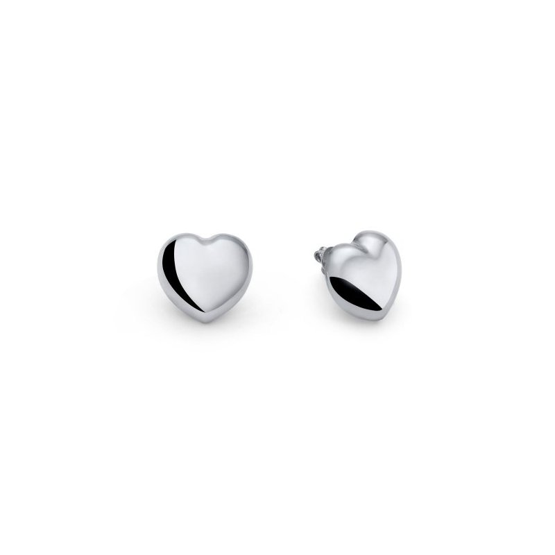 Orecchini In Argento Con Cuore