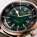 Longines - Legend Diver Bronze - Pelle - Verde