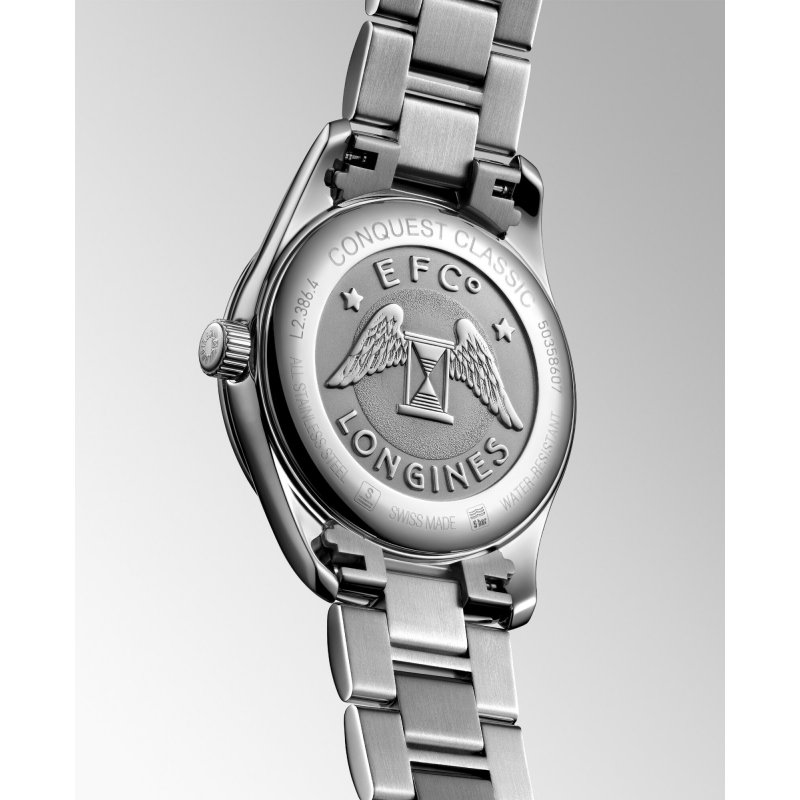 Longines - Conquest Classic - Acciaio - Nero