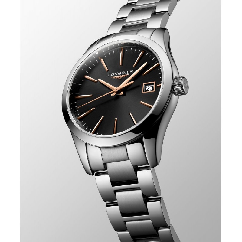 Longines - Conquest Classic - Acciaio - Nero