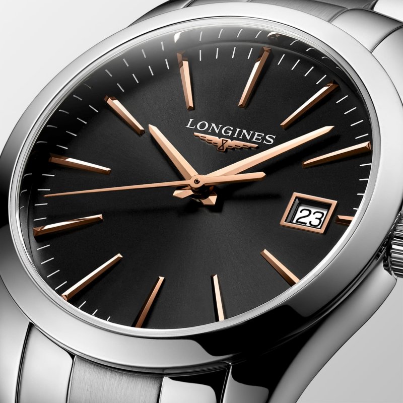 Longines - Conquest Classic - Acciaio - Nero
