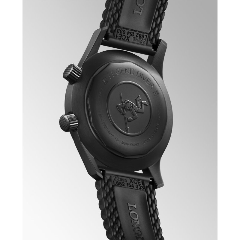 Longines - Legend Diver - Cinturino In Caucciù