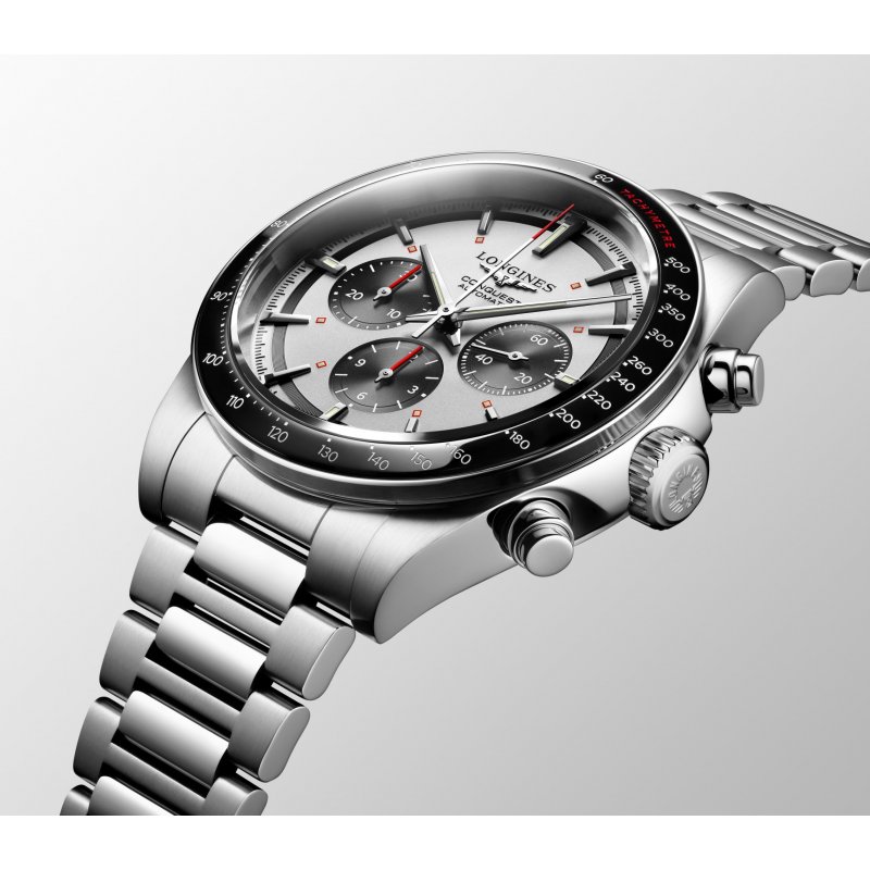 Longines - Conquest Chronograph - Acciaio - Eleganza