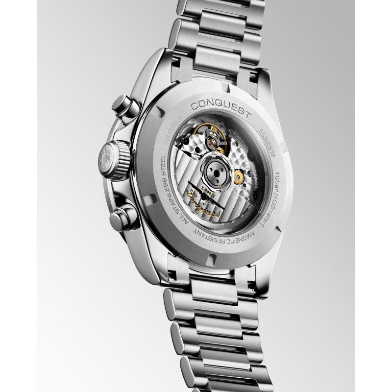 Longines - Conquest Chronograph - Acciaio - Eleganza