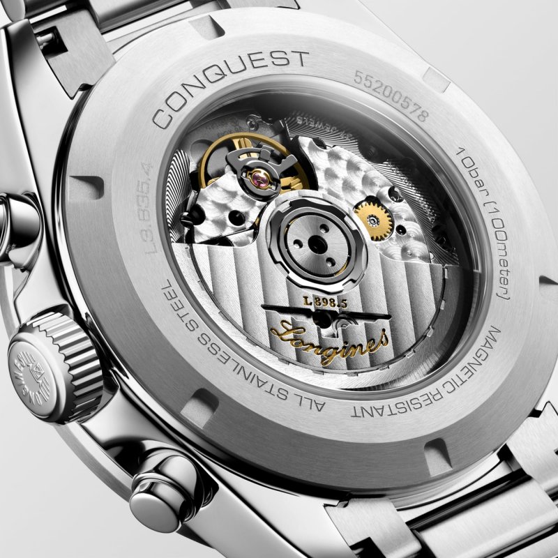 Longines - Conquest Chronograph - Acciaio - Eleganza