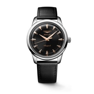 Longines - Conquest Heritage - Pelle - Nero