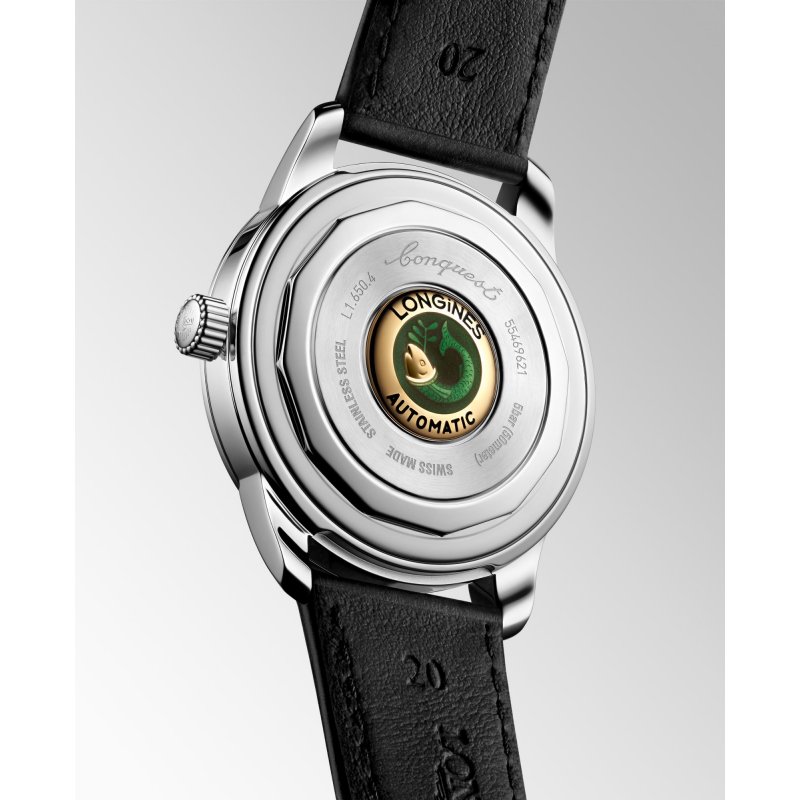 Longines - Conquest Heritage - Pelle - Nero