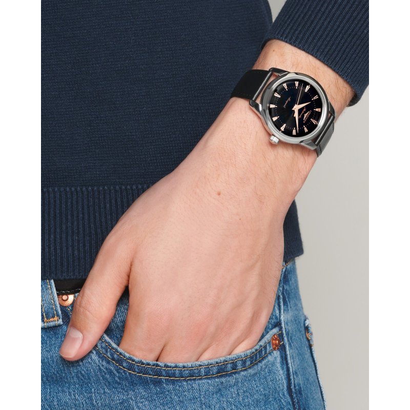 Longines - Conquest Heritage - Pelle - Nero