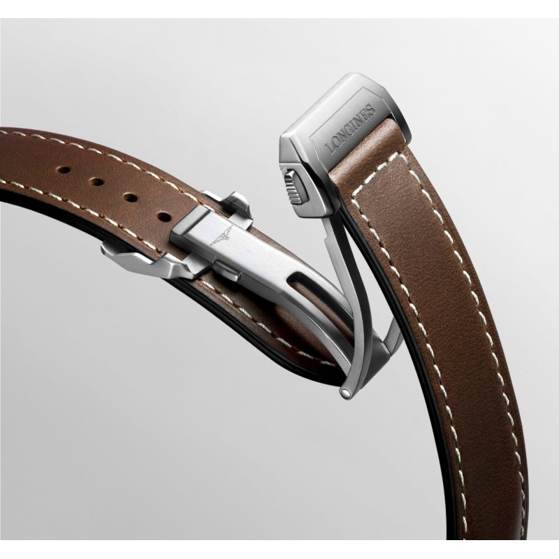 Longines - Spirit Zulu Time - Cinturino In Pelle - Automatico