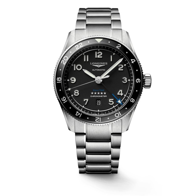 Longines - Spirit Zulu Time - Acciaio - Orologio