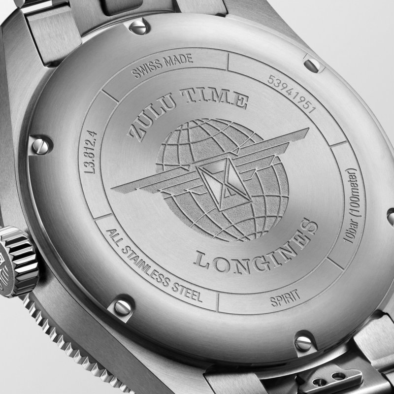 Longines - Spirit Zulu Time - Acciaio - Orologio