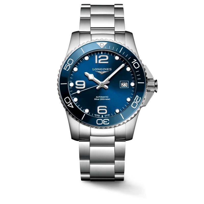 Longines - Hydroconquest - Acciaio - Blu