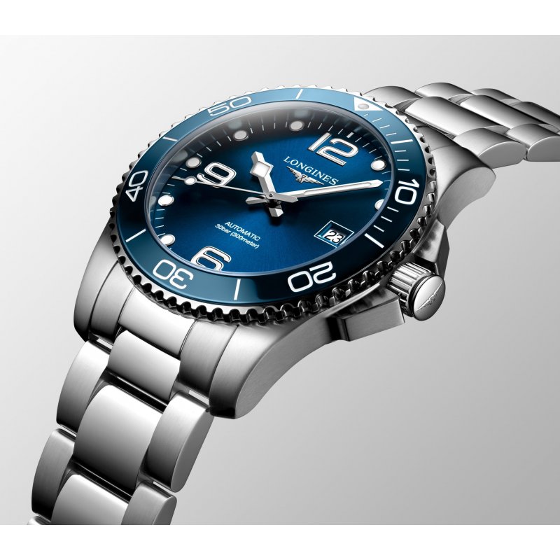 Longines - Hydroconquest - Acciaio - Blu