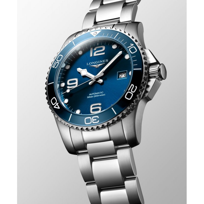 Longines - Hydroconquest - Acciaio - Blu