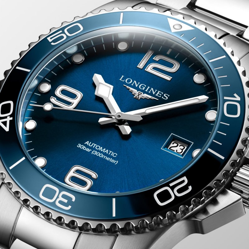 Longines - Hydroconquest - Acciaio - Blu