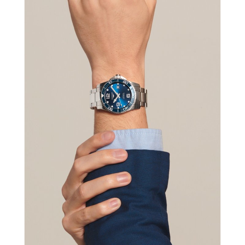 Longines - Hydroconquest - Acciaio - Blu