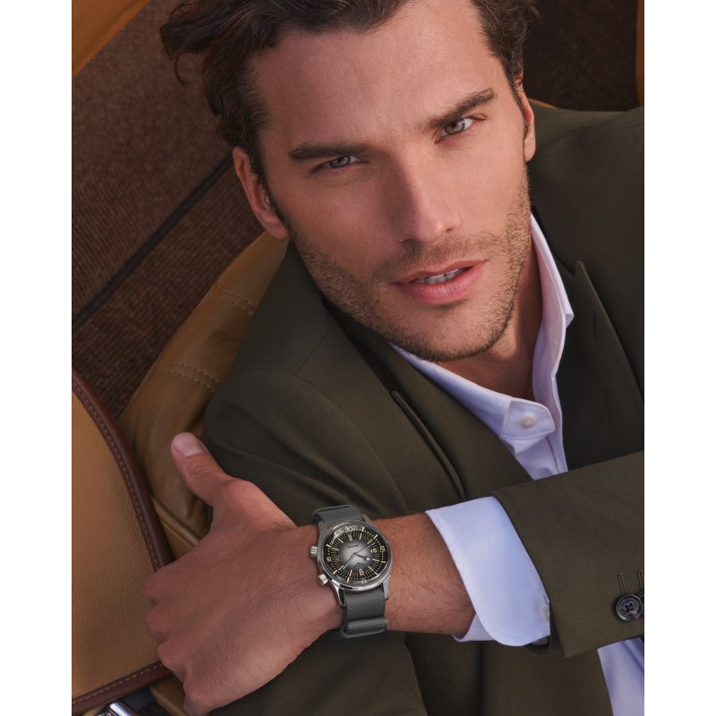 Longines - Legend Diver - Cinturino Sintetico - Grigio