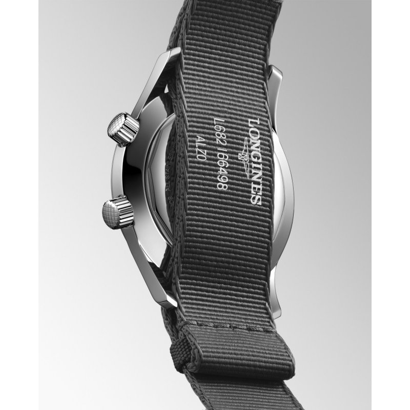 Longines - Legend Diver - Cinturino Sintetico - Grigio