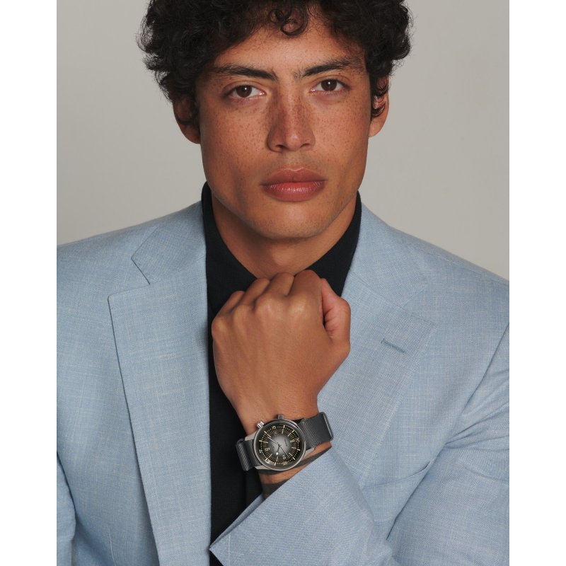Longines - Legend Diver - Cinturino Sintetico - Grigio