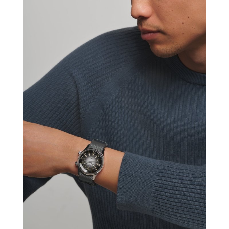 Longines - Legend Diver - Cinturino Sintetico - Grigio