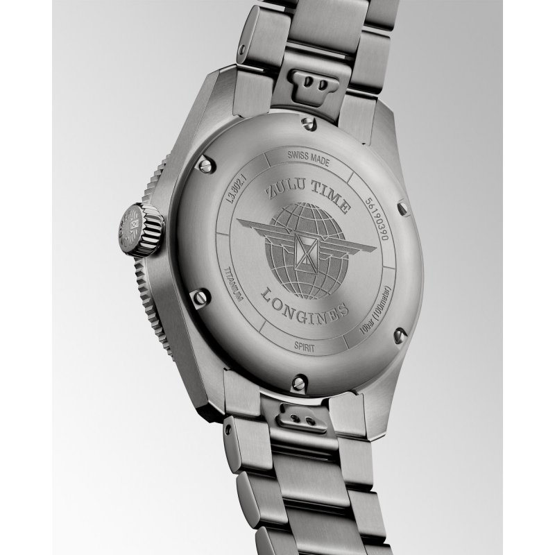 Longines - Spirit Zulu Time - Titanio - Orologio