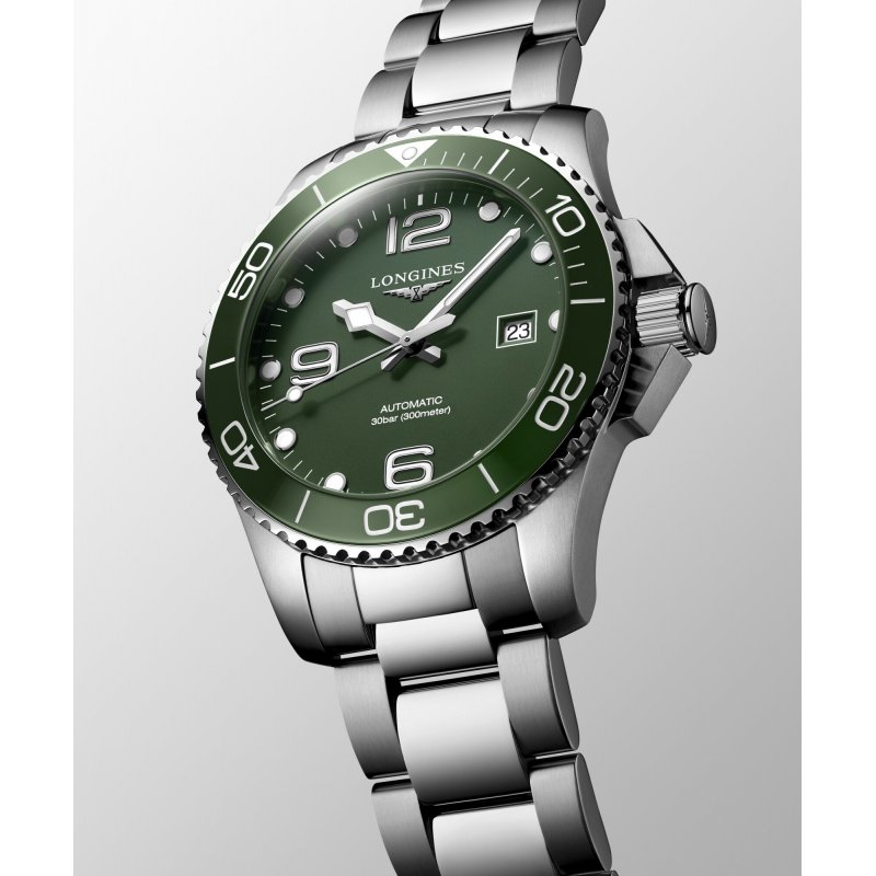 Longines - Hydroconquest - Acciaio - Verde