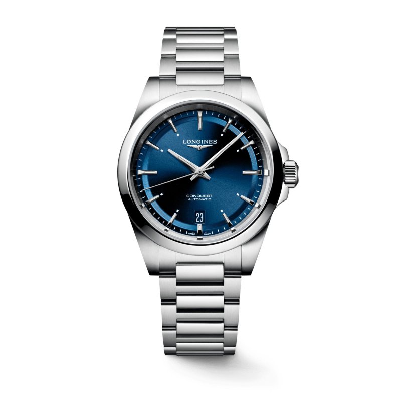 Longines Conquest - Acciaio - Quadrante Blu