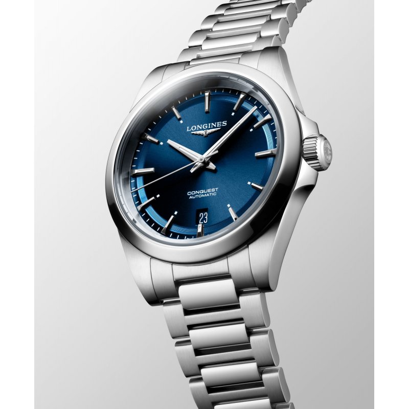 Longines Conquest - Acciaio - Quadrante Blu