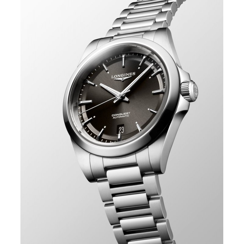 Longines - Conquest - Acciaio - Nero