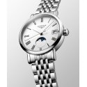 Longines - Elegant Moonphase - Acciaio - Orologio