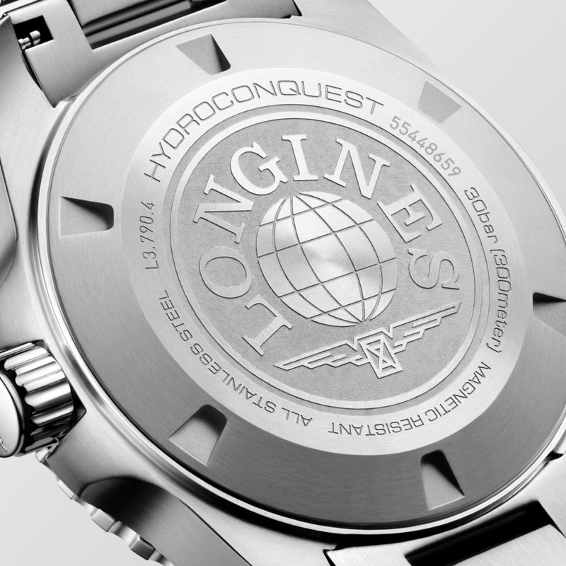Longines - Hydroconquest Gmt - Acciaio - Verde