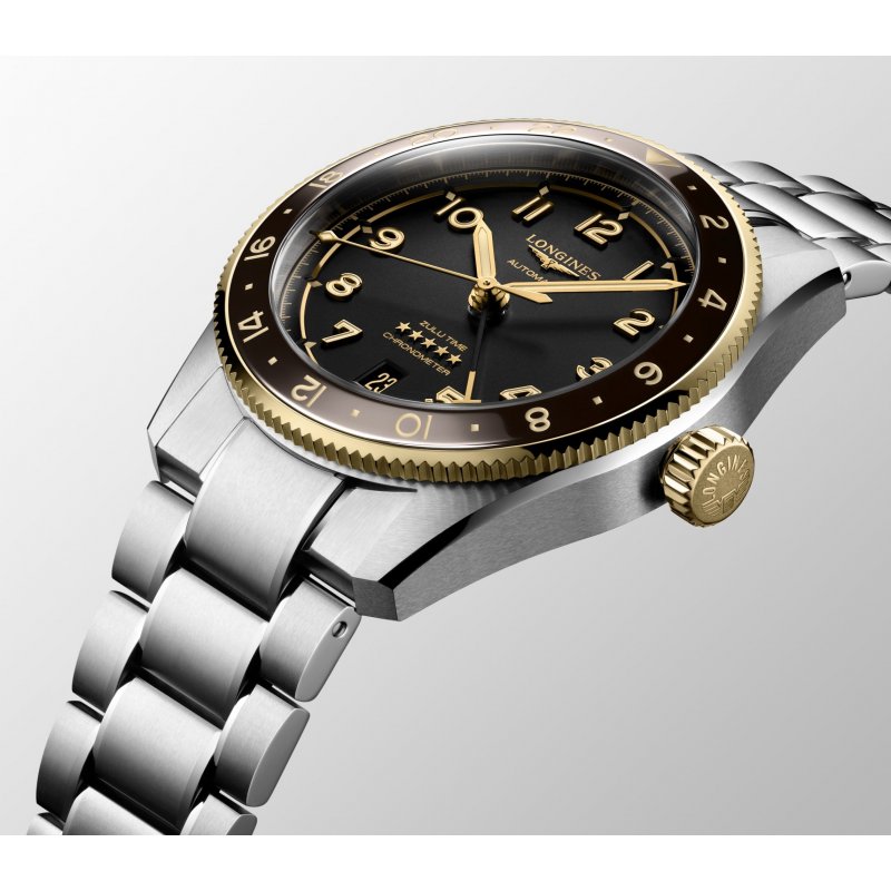 Longines - Spirit Zulu Time - Acciaio - Automatico