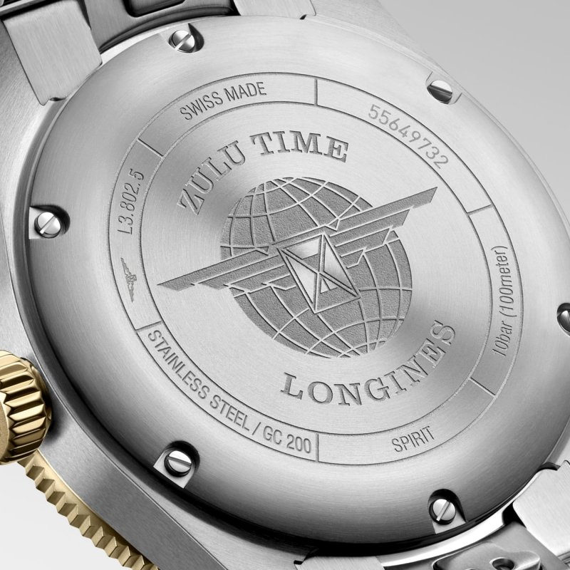 Longines - Spirit Zulu Time - Acciaio - Automatico