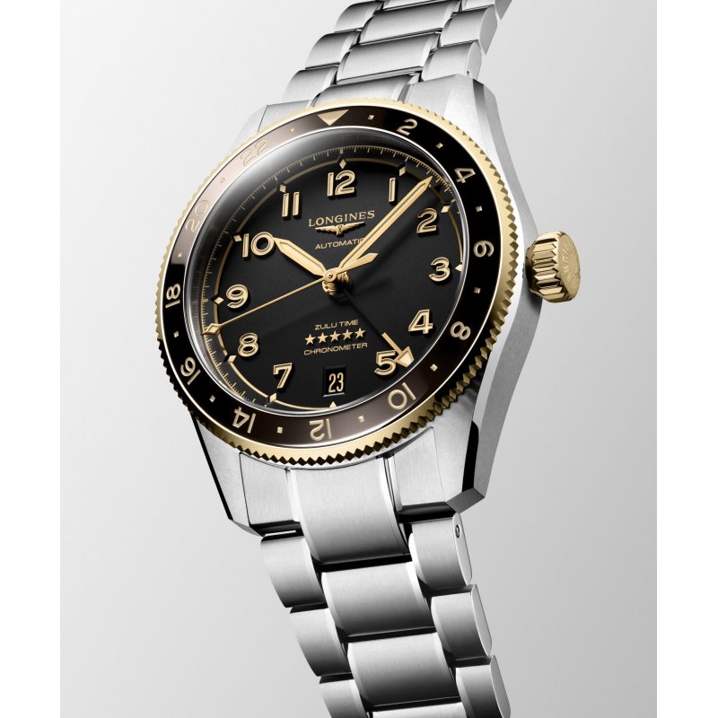 Longines - Spirit Zulu Time - Acciaio - Automatico
