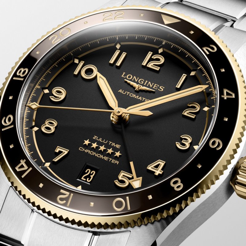 Longines - Spirit Zulu Time - Acciaio - Automatico